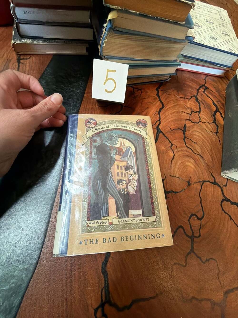 A Series of Unfortunate Events: The Bad Beginning by Lemony Snicket (1999 First